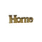 Escultura HOME Oro Love 29 x 3.5 x 8.5 cm